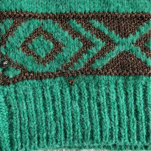 Scotch and Soda Metallic Fair Isle Sweater - Picture 7 of 9